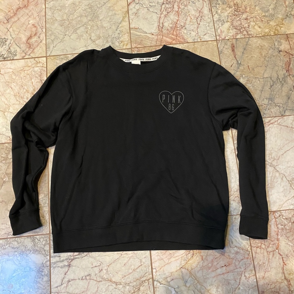 VS pink sweatshirt